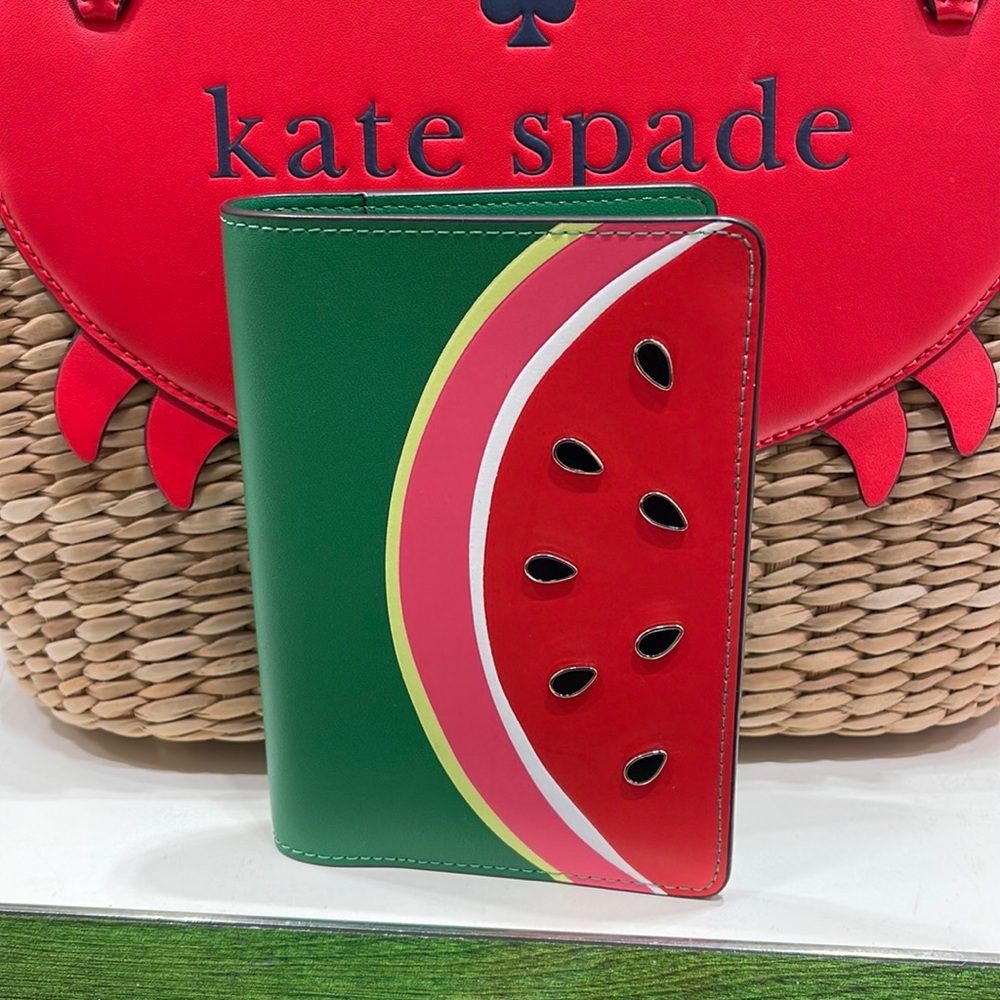 Kate Spade Watermelon Passport Holder
NWT